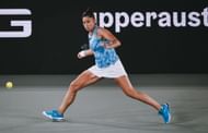Sara Sorribes Tormo at the Linz Open 2025. (Photo: Getty)